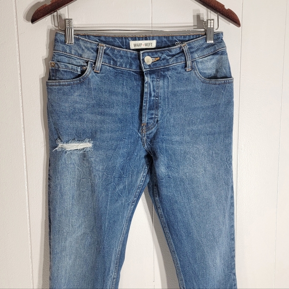 4/$20 Warp + Weft Paris Cigarette Button-fly Stretch Jeans Size 26 - Picture 2 of 9